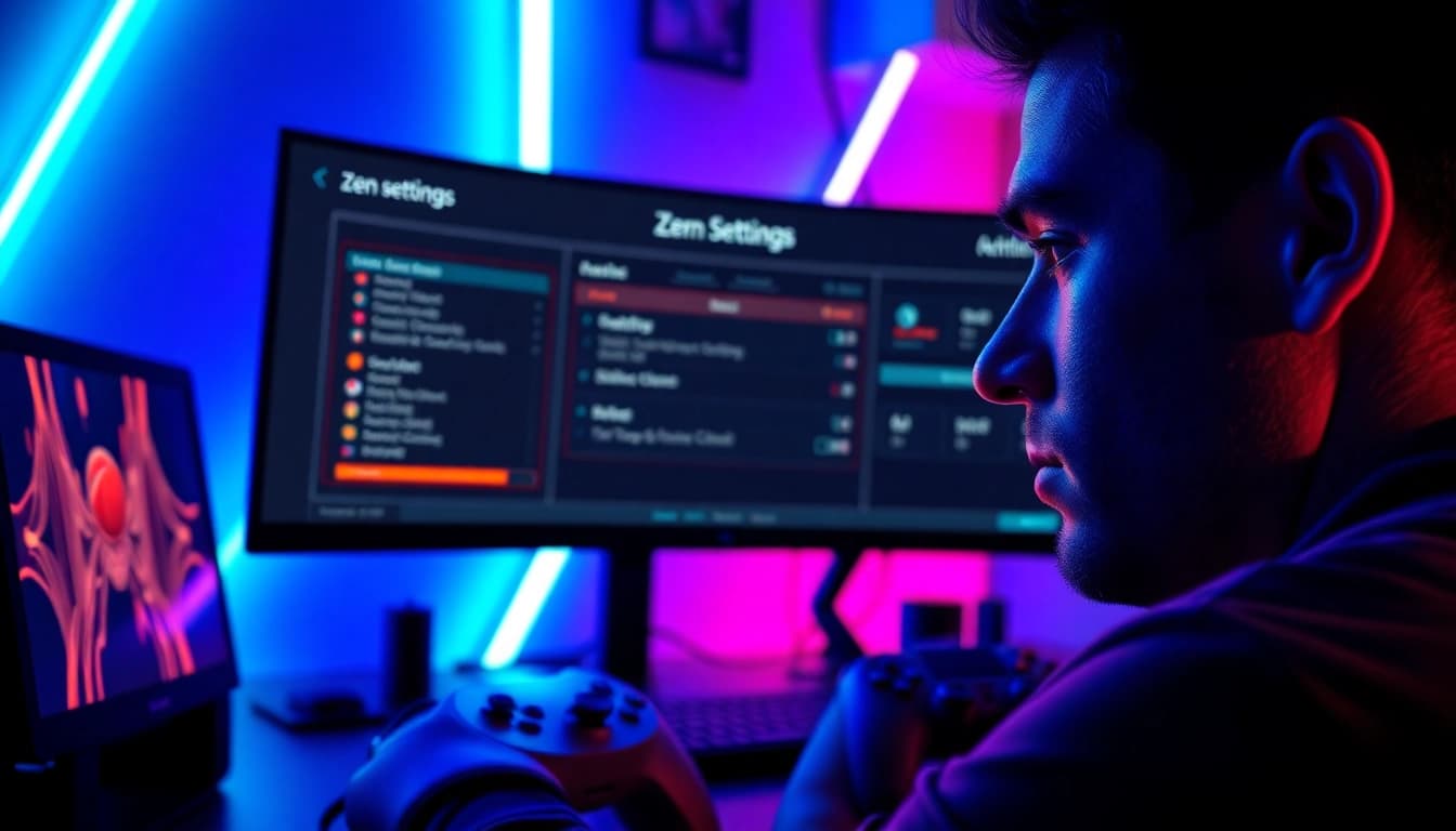 Experience the Best nba2k zen script with immersive gaming visuals showcasing setup and interface.