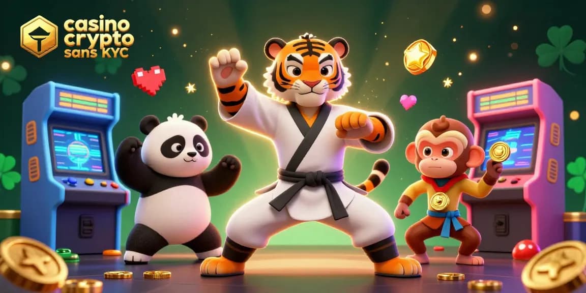 Profitez de l'excitation des jeux avec casino crypto sans KYC et des personnages dynamiques
