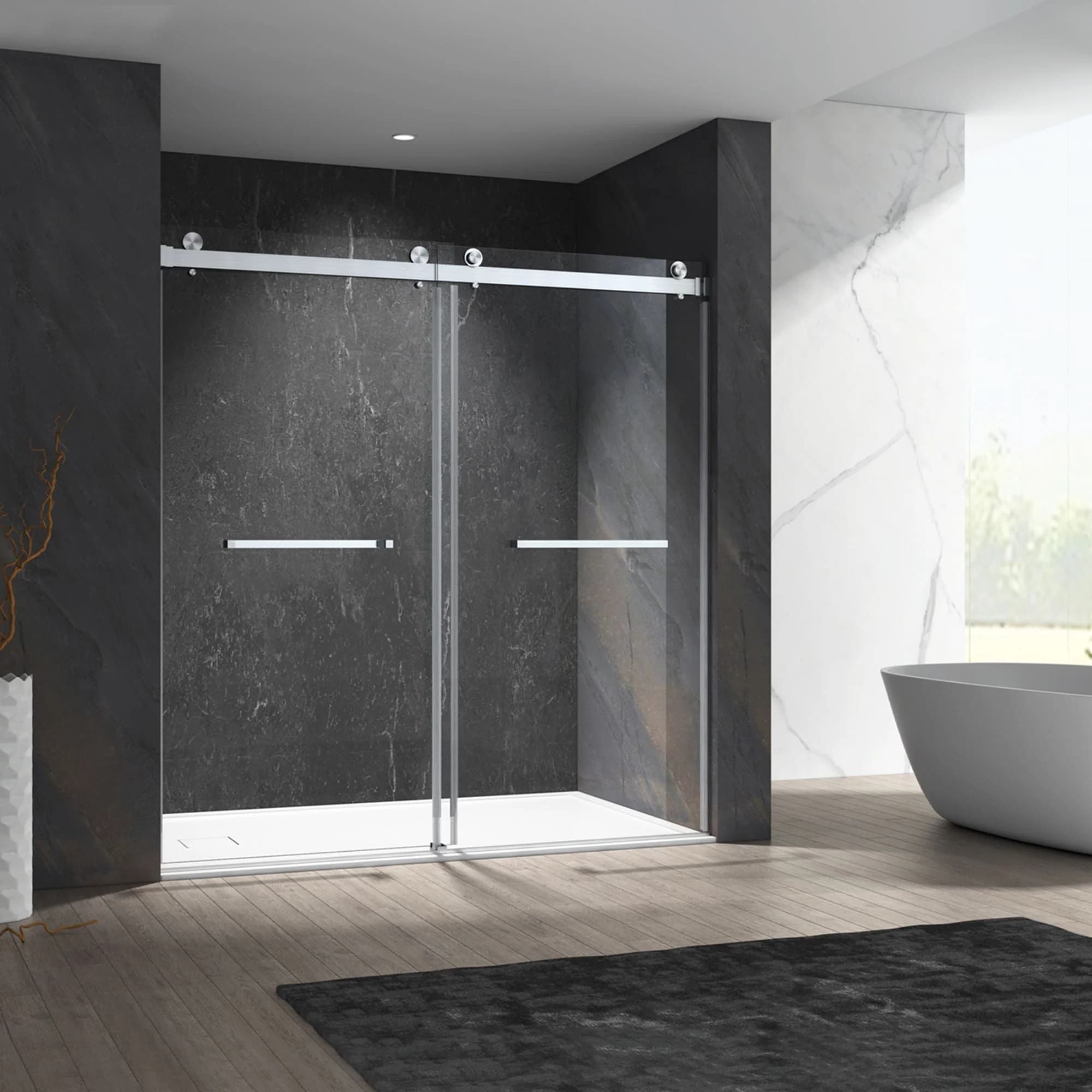 Elegant Showers | Refresh Your Interior with a sliding shower door Upgrade