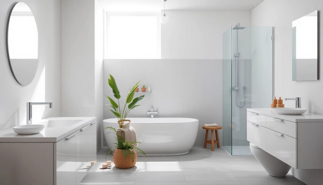 Gestalten Sie Ihr Badezimmer mit sonni sanitär GmbH hochwertigen Produkten für zeitlose Eleganz.
