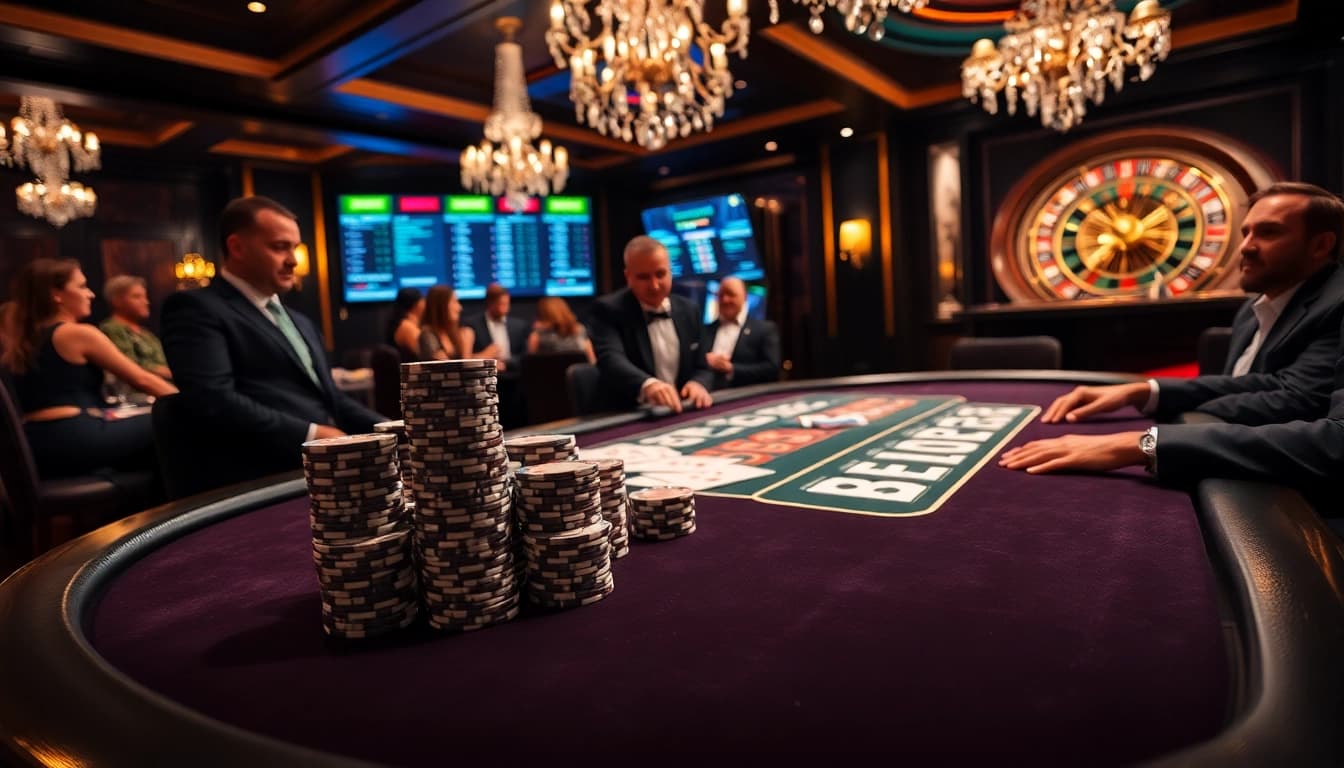 Action de poker intensément engageante avec casino en ligne argent réel présentant un gameplay luxueux.