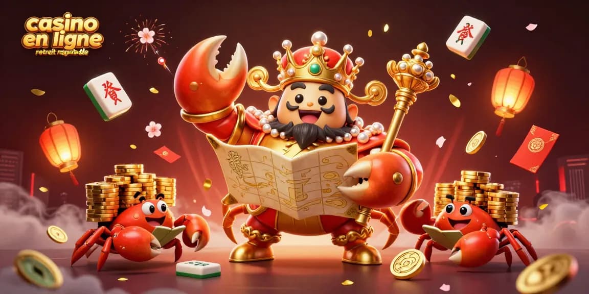 Gagnez en profitant des retraits rapides sur un casino en ligne retrait rapide avec un crabe empereur et ses serviteurs.