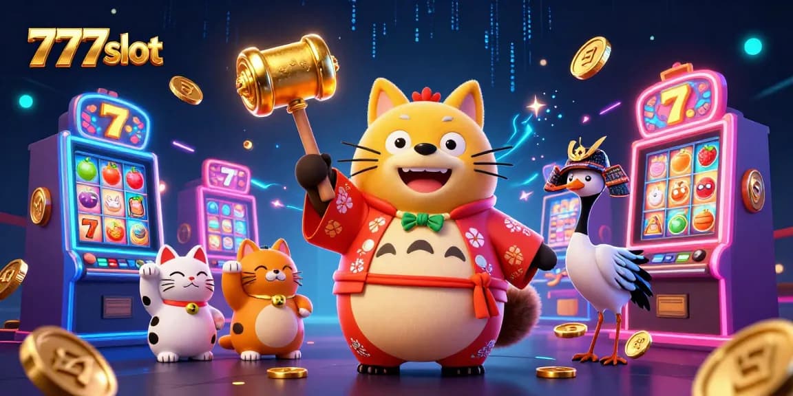 Putar mesin slot 777slot dengan simbol buah berkilau dan jackpot yang menarik.