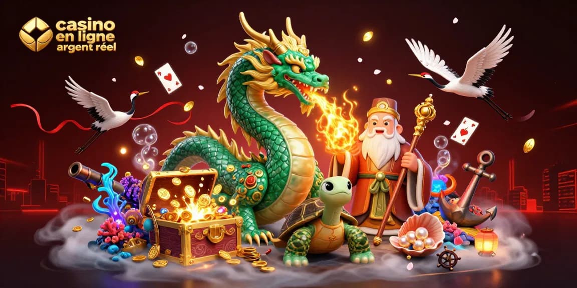 Découvrez les jeux sur casino en ligne argent réel avec dragons, sages et trésors scintillants.