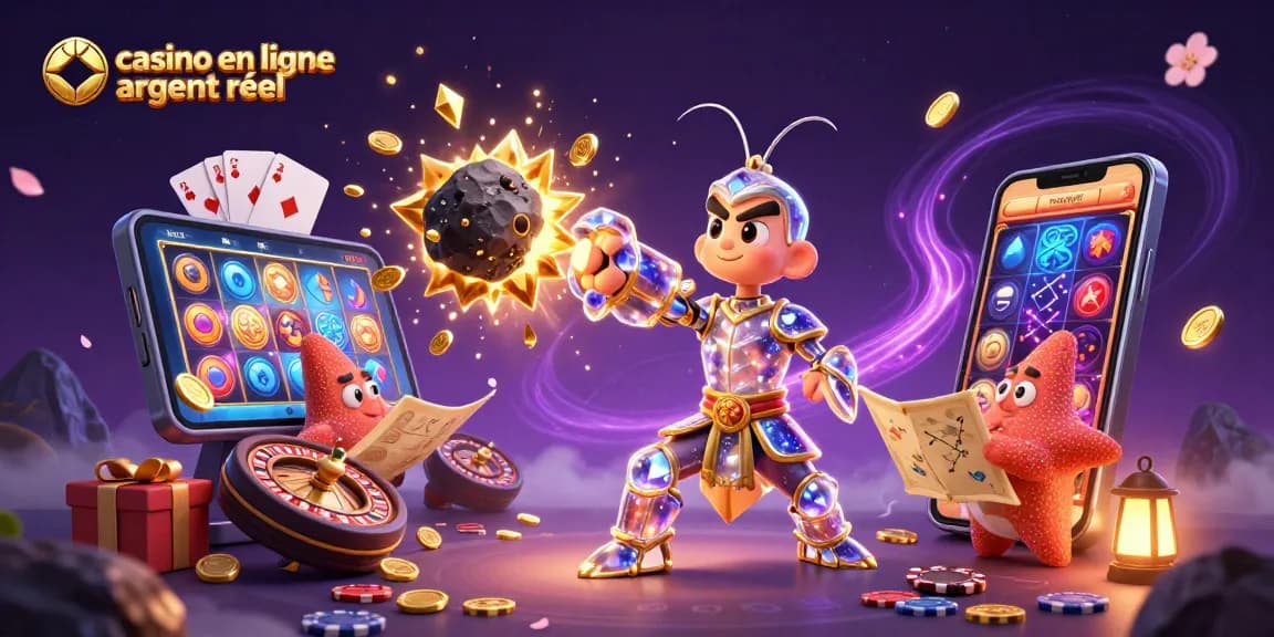 Jouez au casino en ligne argent réel avec des jeux palpitants et des gains éblouissants!