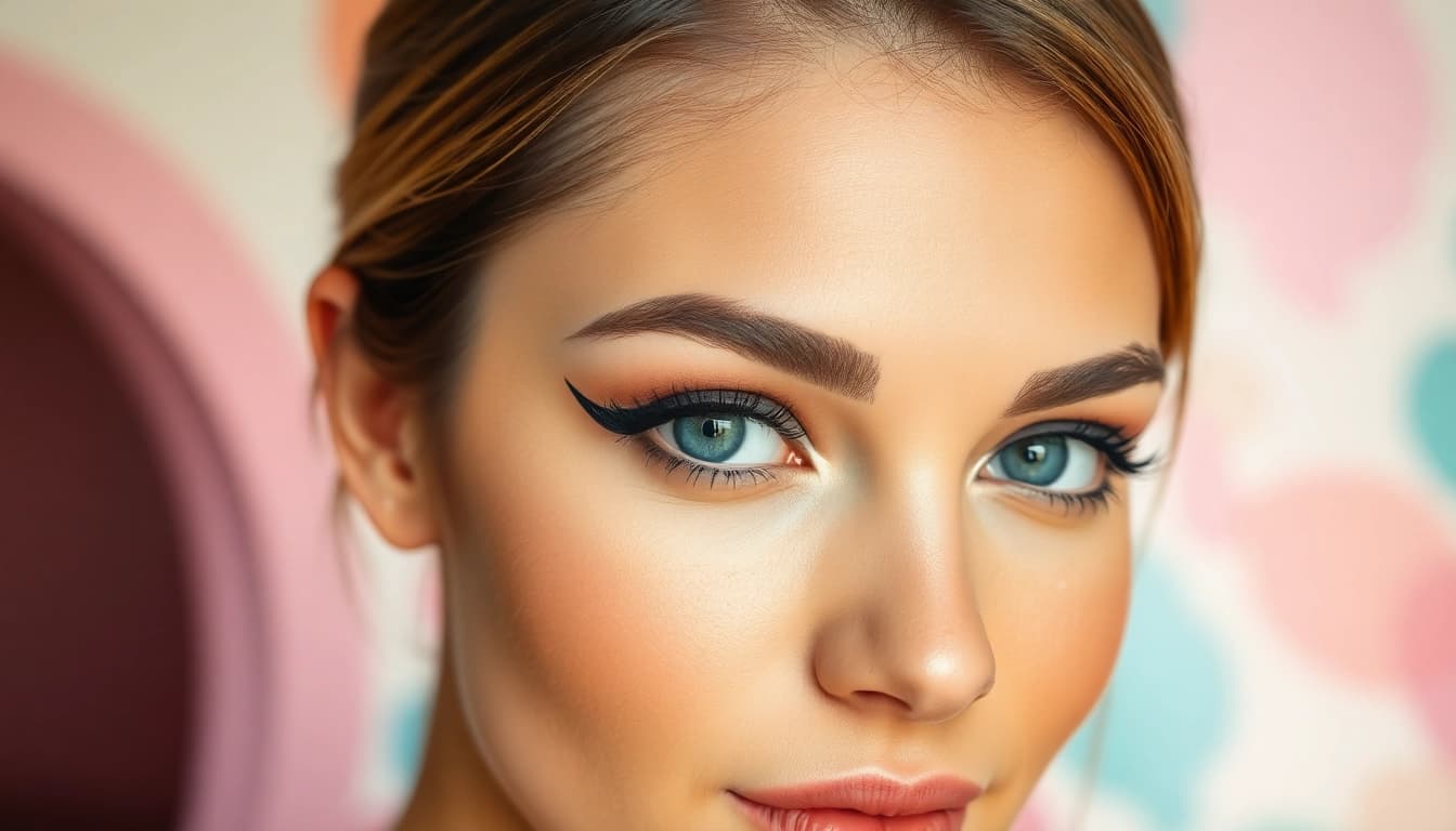Elevate your look with Insanely Intense Tattooed Eyeliner featuring bold, flawless wings.