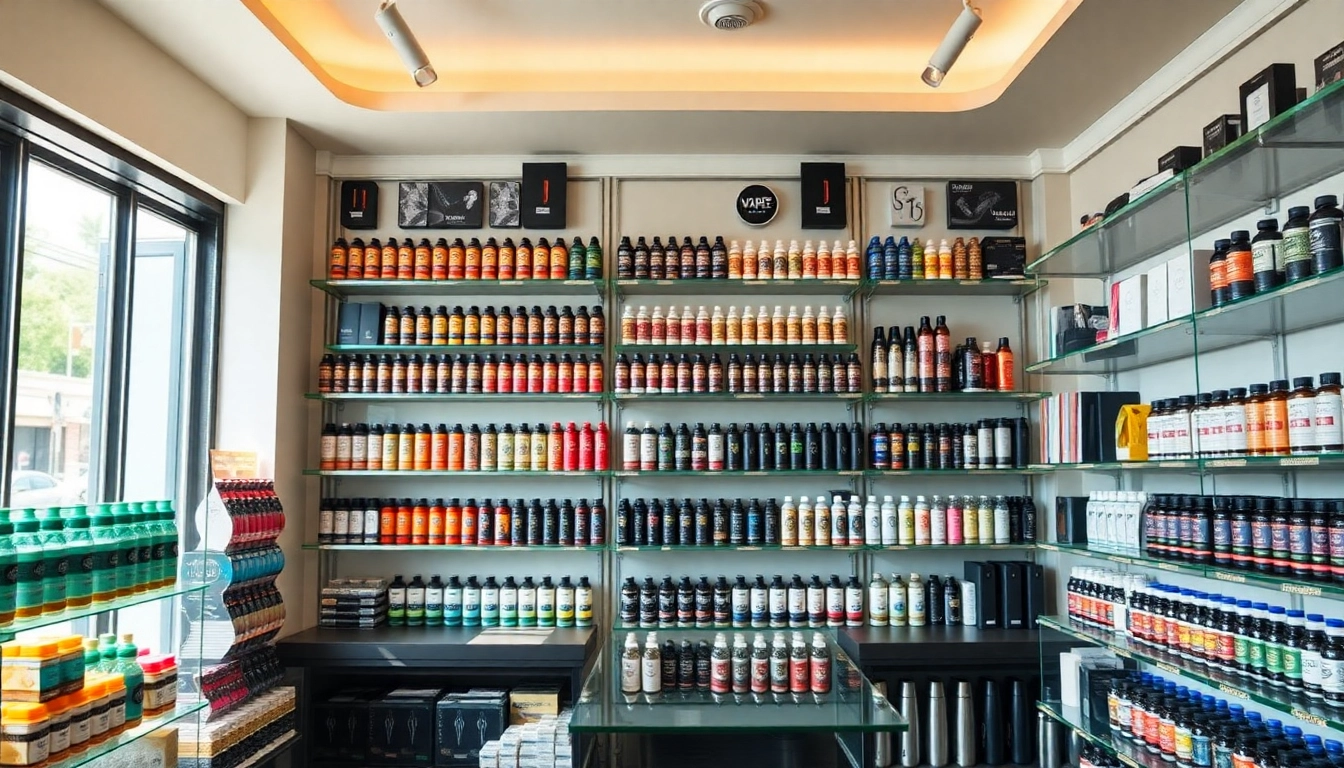 Explore a vibrant selection at vape juice depot showcasing diverse vape products.