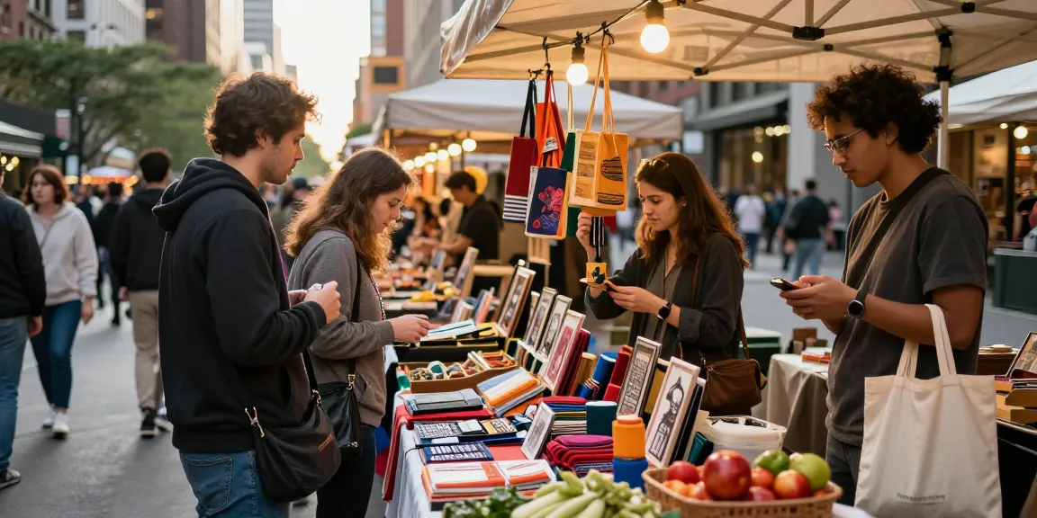 A shopper exploring local products at an urban market, highlighting community shopping experiences at https://forumup.org/shop/search.php?ca_id=&addr1=&addr2=&addr3=&schKeyword=.