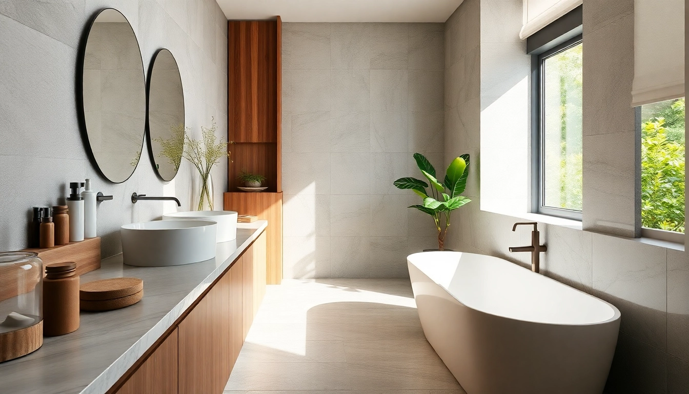 Transforming a bathroom renovation Manchester with elegant design and modern fixtures.