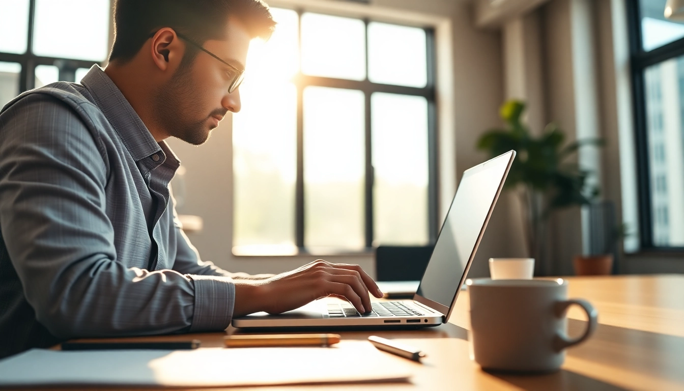 Utilize linkedin email scraper tool in vibrant workspace for effective outreach.