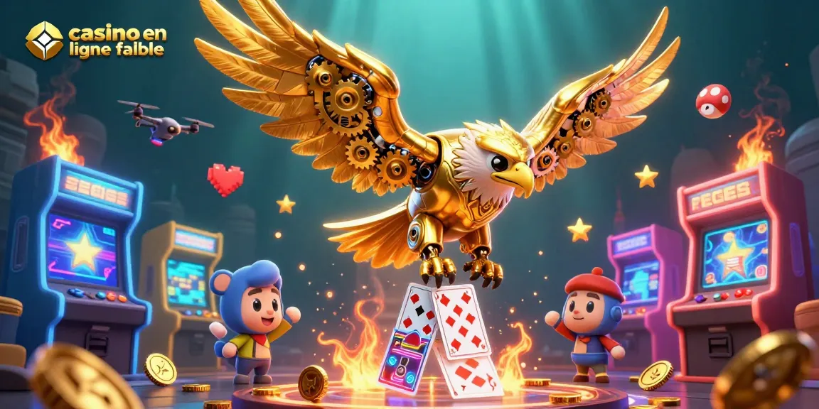 Jouer dans un casino en ligne fiable avec des jeux interactifs et des machines colorées.