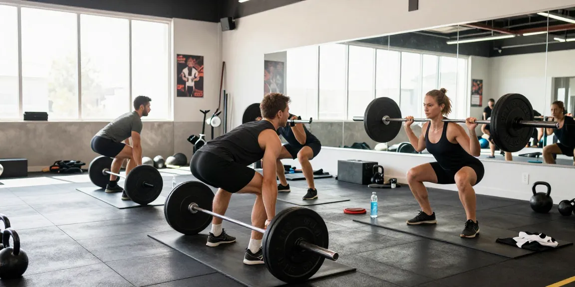 Pharmaqo Shop gym scene with athletes training hard, showcasing fitness dedication.