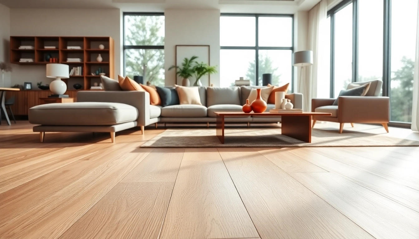 Beautify your space with pristine lvp flooring in a stylish, modern living room.