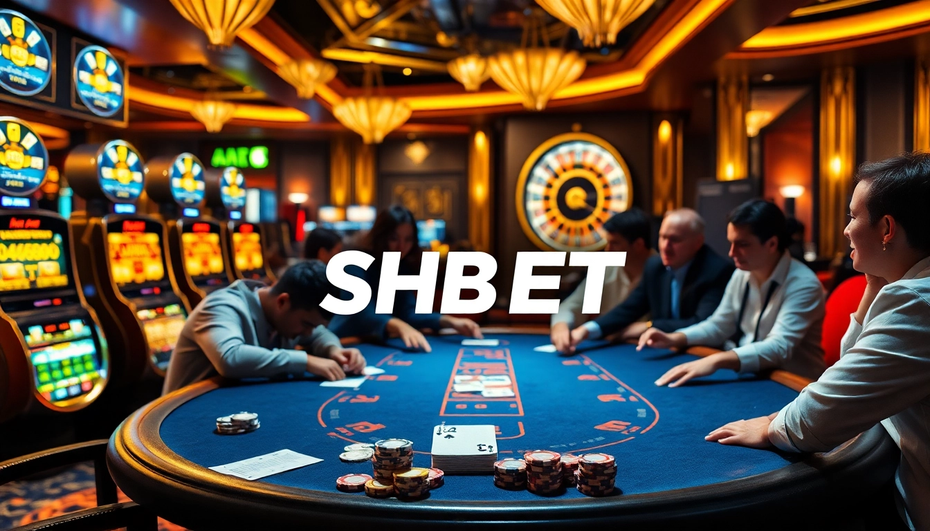 Experience the thrill of winning at SHBET with exciting casino games and vibrant betting tables.