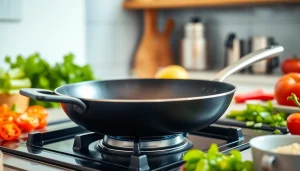 Cook delicious meals with the best nonstick pan NZ featuring vibrant ingredients.