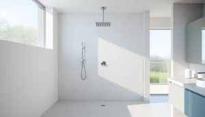 Enhance your bathroom with the sunny shower USA for a refreshing oasis experience.