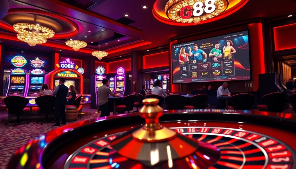 Experience the excitement of https://taigo88.team/ with players celebrating wins at GO88 casino.