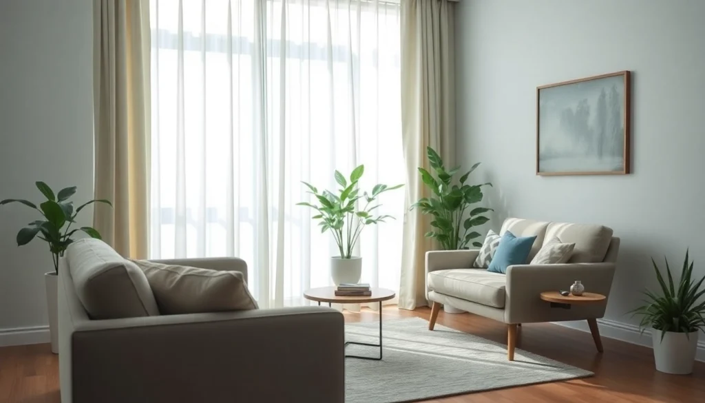 Understanding anxiety symptoms in a calming therapy room with soothing decor and natural light.