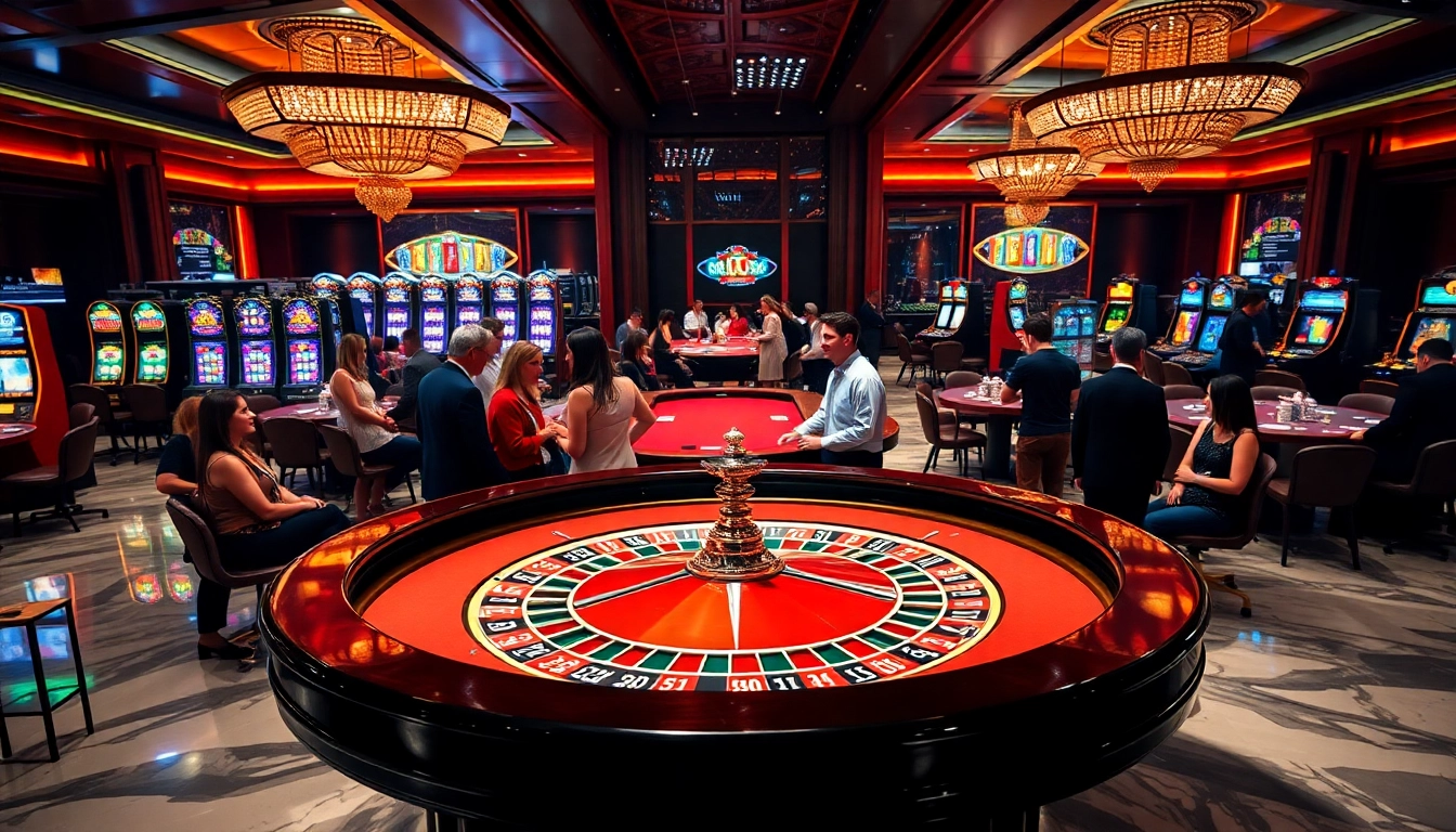 Découvrez l'excitation du casino en ligne argent réel avec des machines à sous vibrantes et des tables de roulette.