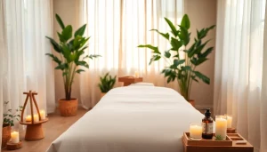 고요한 스파 환경에서의 편안한 하남마사지 경험.