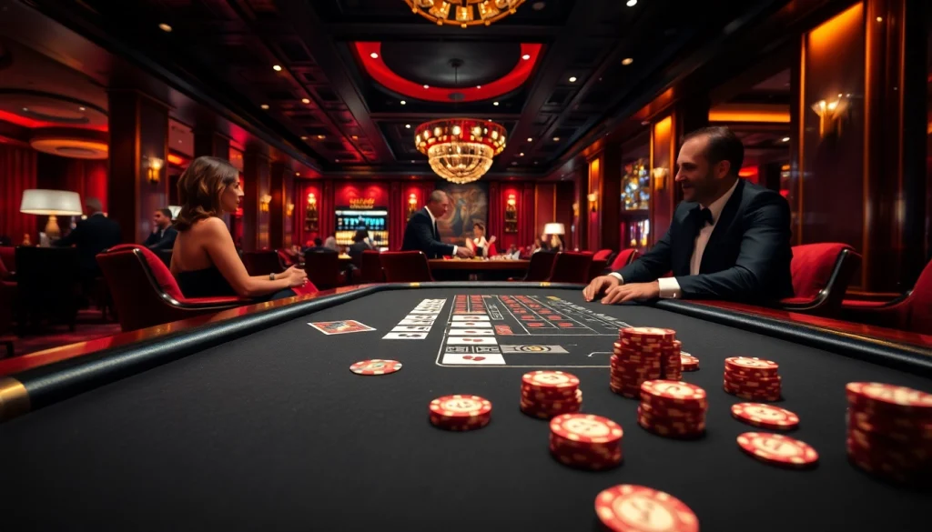 Menangkan di hoki77 dengan suasana kasino yang elegan dan penuh warna.