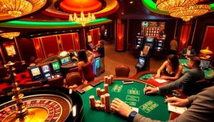 Vivez l'excitation du casino en ligne argent réel avec des tables de jeux luxueuses et des machines à sous vibrantes.