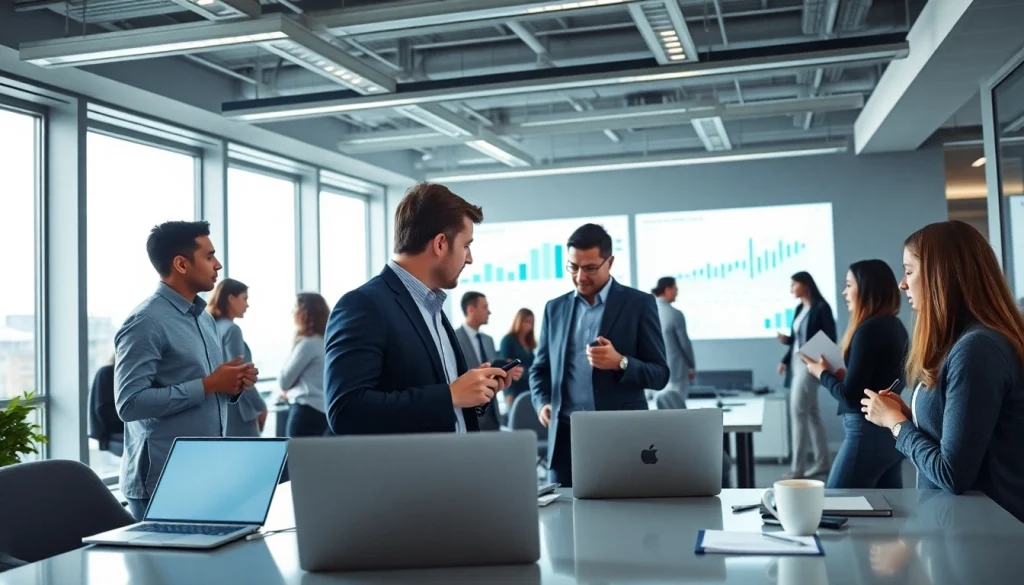 Analyze data trends and insights for b2b competitive intelligence in a collaborative office setting.