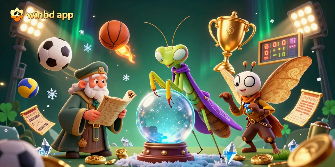 Experience the thrill of winbd app in a vibrant 3D casino scene with characters and dynamic gaming elements.