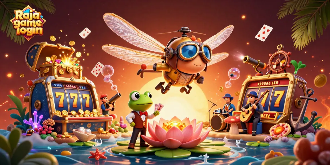 Engage in exciting gaming with Raja game login at the vibrant lily pad casino.