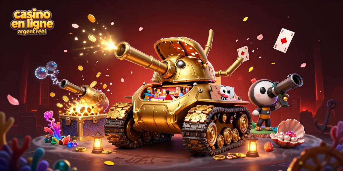 Gagnez en jouant au casino en ligne argent réel avec cette illustration 3D captivante