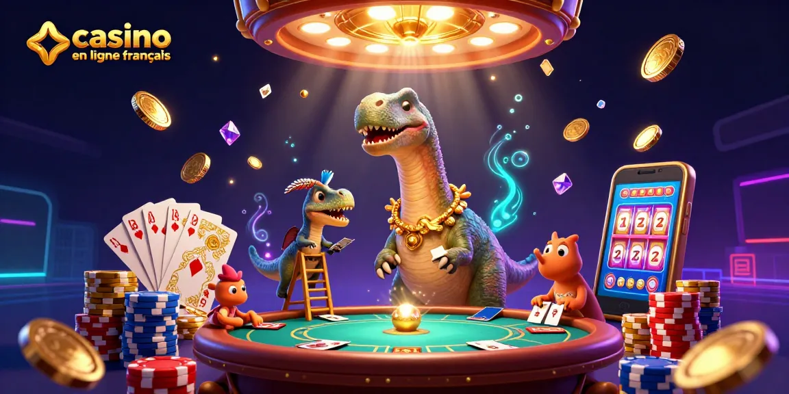 Jouez à casino en ligne français avec ce visuel vibrant et riche en détails, mêlant des éléments de jeu captivants.