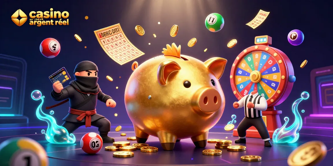 Explorez le vibrant univers du casino en ligne argent réel avec une scène de compétition captivante de jeux.
