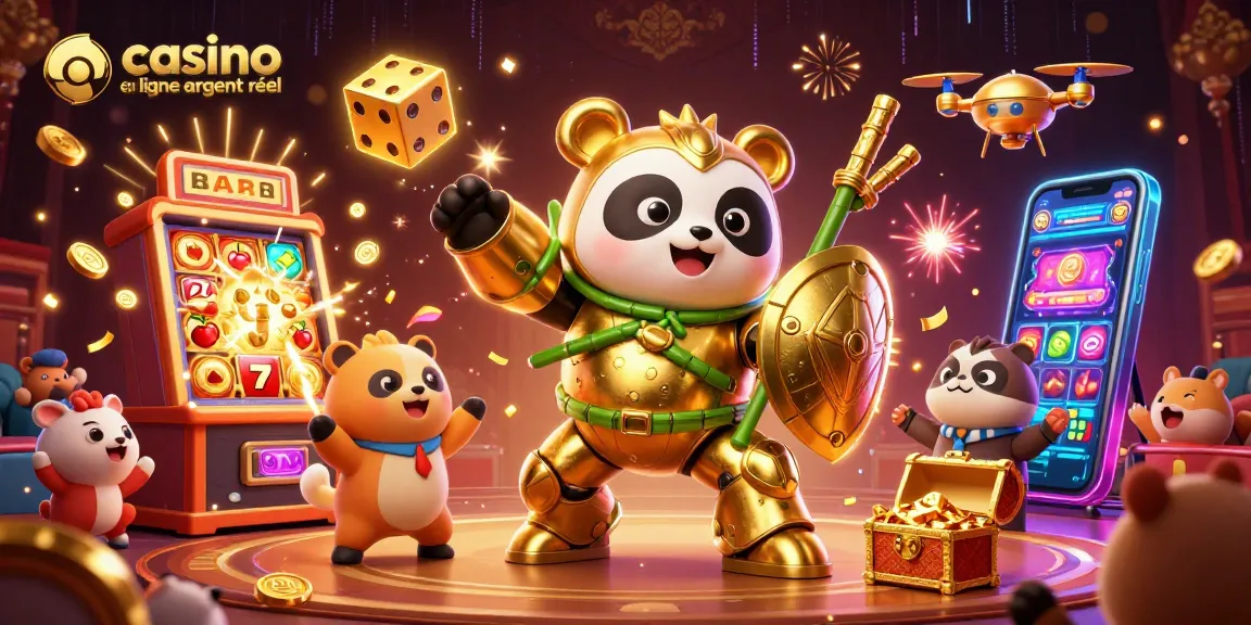 Profitez du casino en ligne argent réel à travers cette illustration dynamique riche en détails.