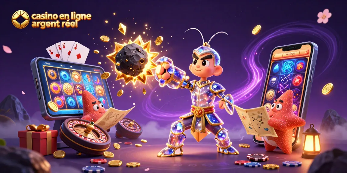 Jouez au casino en ligne argent réel avec des jeux palpitants et des gains éblouissants!