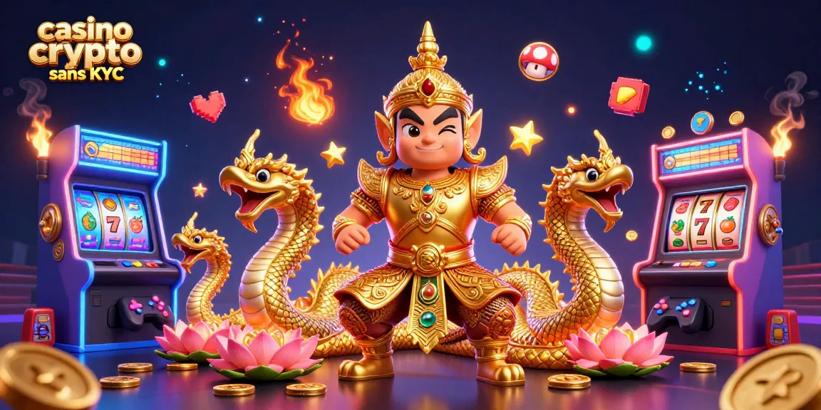 Jouez dans un casino crypto sans KYC et découvrez l'expérience unique de jeux anonymes.
